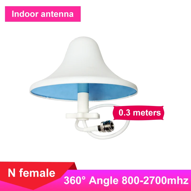 Indoor Antenna 800mhz-2700mhz 2G 3G 4G For Internet Cellular Signal Booster Ceiling Antenna 3dBi Gain LTE GSM 900 0.3M Network /
Indoor Antenna 800mhz-2700mhz 2G 3G 4G For Internet Cellular Signal Booster Ceiling Antenna 3dBi Gain LTE GSM 900 0.3M Network /