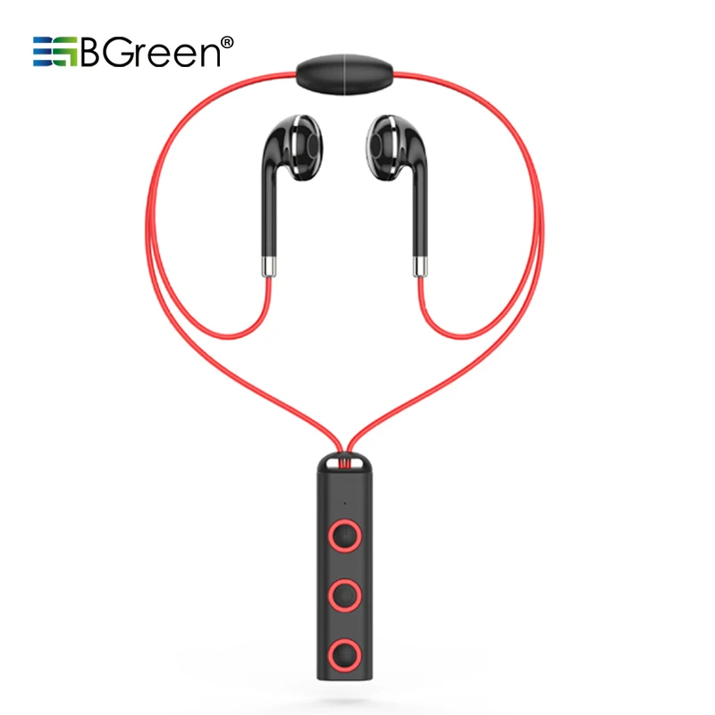BGreen Bluetooth Sports Earphone Wireless Stereo Headset With Microphone Magnet Attraction Earphone With Power Level Indicator
BGreen Bluetooth Sports Earphone Wireless Stereo Headset With Microphone Magnet Attraction Earphone With Power Level Indicator