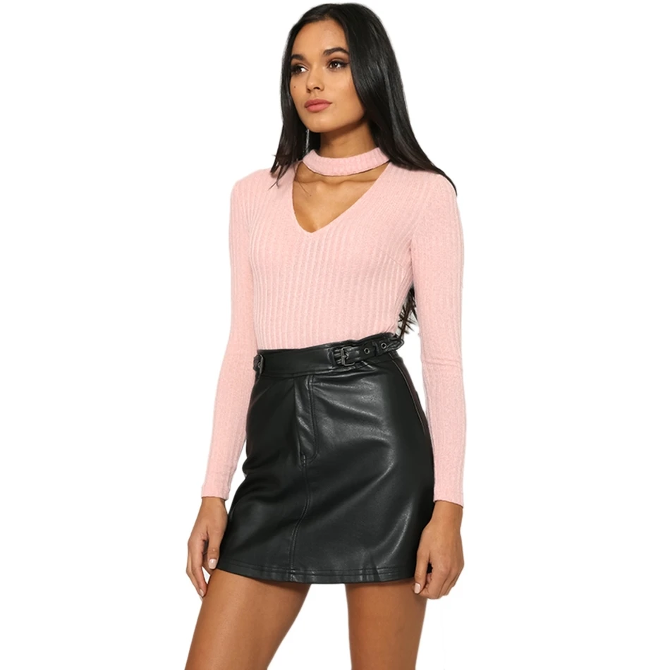 Rosegal On Sale Women'S Sweater Sexy Knitted Tops Casual Halter Neck Long Sleeve Sweater Skinny Pullover Turtleneck Pull Femme
Rosegal On Sale Women'S Sweater Sexy Knitted Tops Casual Halter Neck Long Sleeve Sweater Skinny Pullover Turtleneck Pull Femme