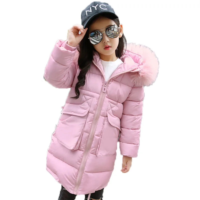 2018 Children Winter Cotton Padded Jackets Girls Parka Coats Kids Warm Thick Fur Collar Hooded Girls Coats Girls Outerwear E246
2018 Children Winter Cotton Padded Jackets Girls Parka Coats Kids Warm Thick Fur Collar Hooded Girls Coats Girls Outerwear E246