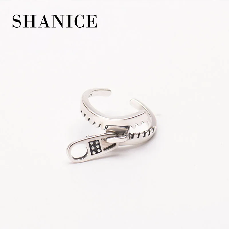 SHANICE 100% Authentic 925 Sterling Silver Open Rings Retro Zipper Shape Do The Old Thai Silver Elegant Jewelry Ring Street
SHANICE 100% Authentic 925 Sterling Silver Open Rings Retro Zipper Shape Do The Old Thai Silver Elegant Jewelry Ring Street