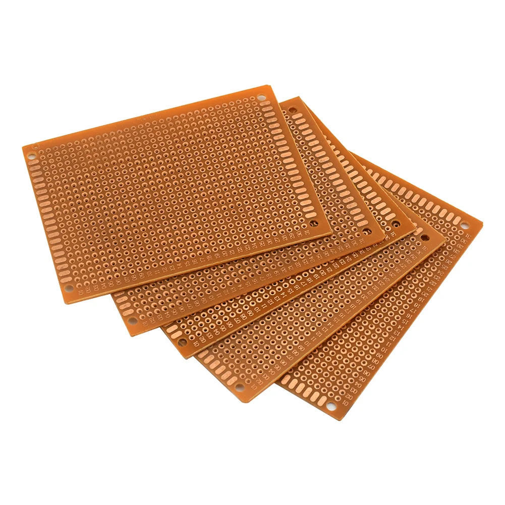 5x 5x7/7x9/9x15/12x18cm Durable Bakelite Circuit Board Electronic DIY Prototype Single Side Copper PCB Board Flexible Using
5x 5x7/7x9/9x15/12x18cm Durable Bakelite Circuit Board Electronic DIY Prototype Single Side Copper PCB Board Flexible Using
