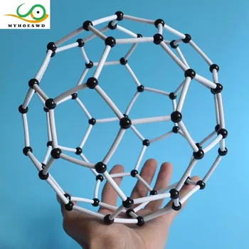 MYHOESWD Organic Chemistry Scientific Polymer Atom Molecular Model Toys for Kids Teach Class Kit Set Crystal Structure Model C60
MYHOESWD Organic Chemistry Scientific Polymer Atom Molecular Model Toys for Kids Teach Class Kit Set Crystal Structure Model C60