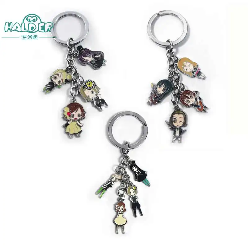 Halder Anime K-ON Cosplay Keychain Zinc Alloy Akiyama Mio Figures Pendants Key Chain Charms Hanging Keyring Cell Phone Straps
Halder Anime K-ON Cosplay Keychain Zinc Alloy Akiyama Mio Figures Pendants Key Chain Charms Hanging Keyring Cell Phone Straps