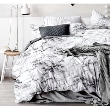 White Black Stone Pattern Duvet Cover Set Single Double Queen King 2/3Pcs Bedding Sets Bedclothes Simple Bedding Set No Sheet
White Black Stone Pattern Duvet Cover Set Single Double Queen King 2/3Pcs Bedding Sets Bedclothes Simple Bedding Set No Sheet