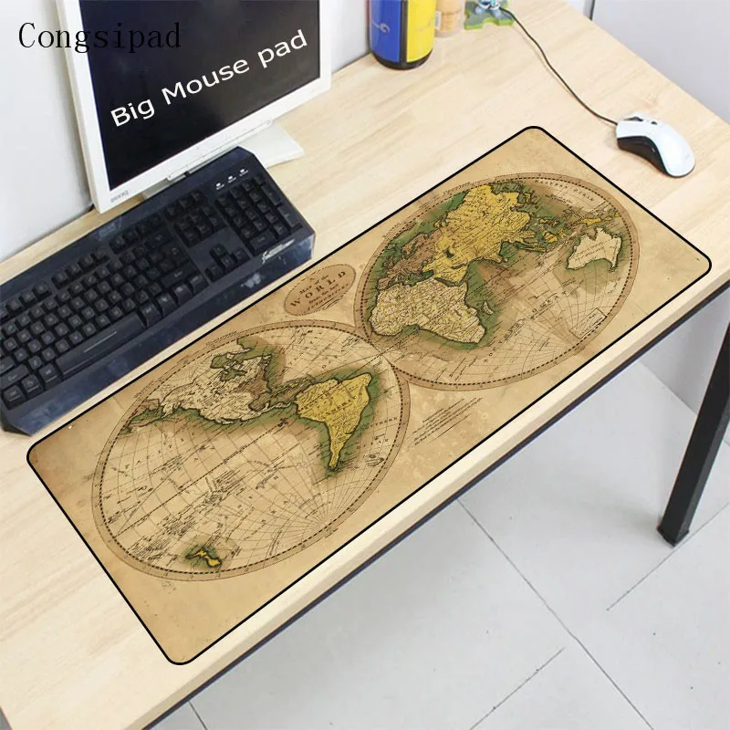 Congsipad Fashion Lock Edge Mouse Pad Large Office Gaming Mousepad dest Keyboard mat for Notbook PC Table Mat For Map of world
Congsipad Fashion Lock Edge Mouse Pad Large Office Gaming Mousepad dest Keyboard mat for Notbook PC Table Mat For Map of world