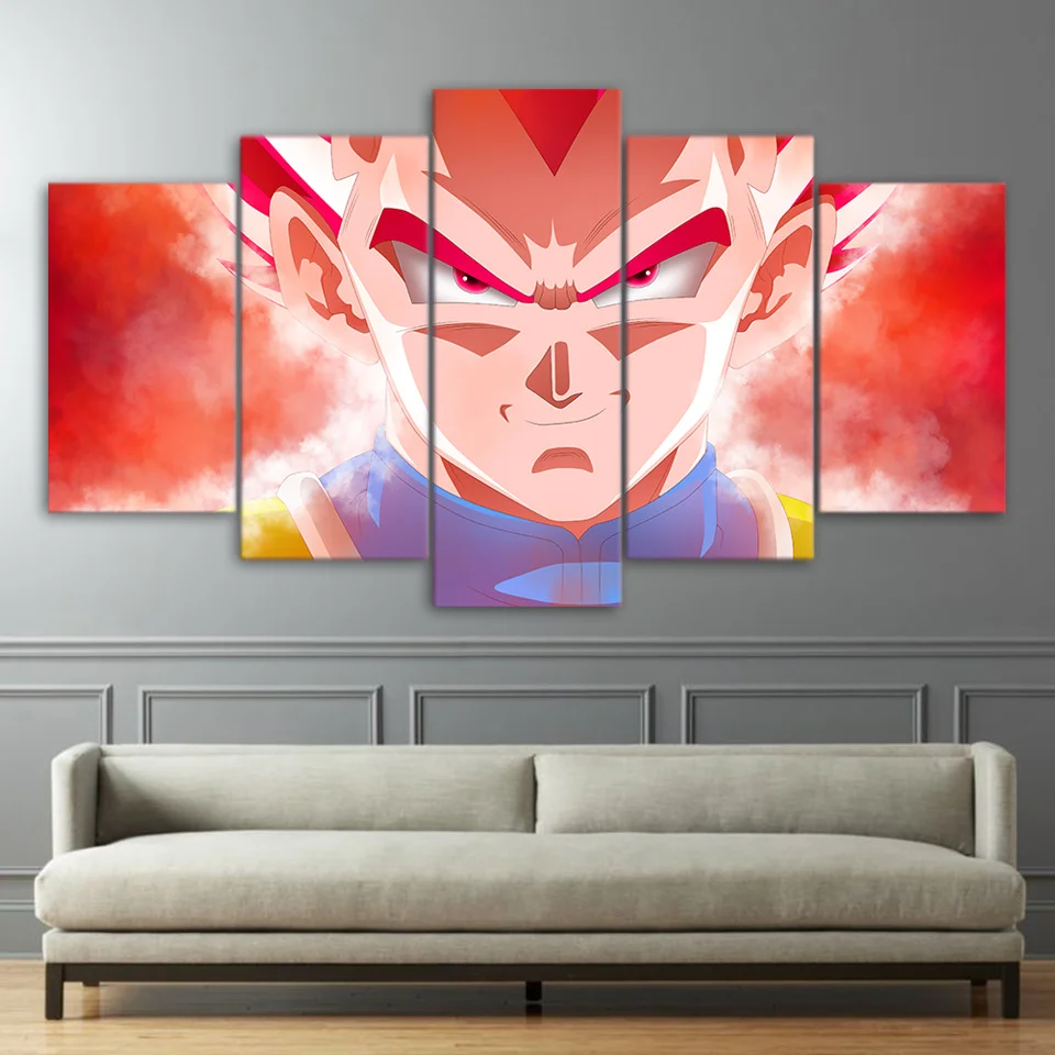 ArtSailing HD print 5 piece canvas art Goku Super Saiyan modern canvas pictures for living room dragon ball Poster UP-2169C
ArtSailing HD print 5 piece canvas art Goku Super Saiyan modern canvas pictures for living room dragon ball Poster UP-2169C