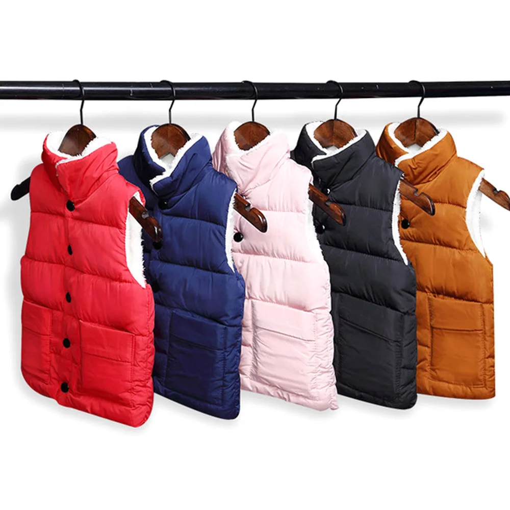 2020 Vest Girls Autumn Winter Children's Vest Boy Coats Girls Vest Baby Cotton Vest Windbreaker Jackets 2 3 4 5 6 7 8T Years old
2020 Vest Girls Autumn Winter Children's Vest Boy Coats Girls Vest Baby Cotton Vest Windbreaker Jackets 2 3 4 5 6 7 8T Years old