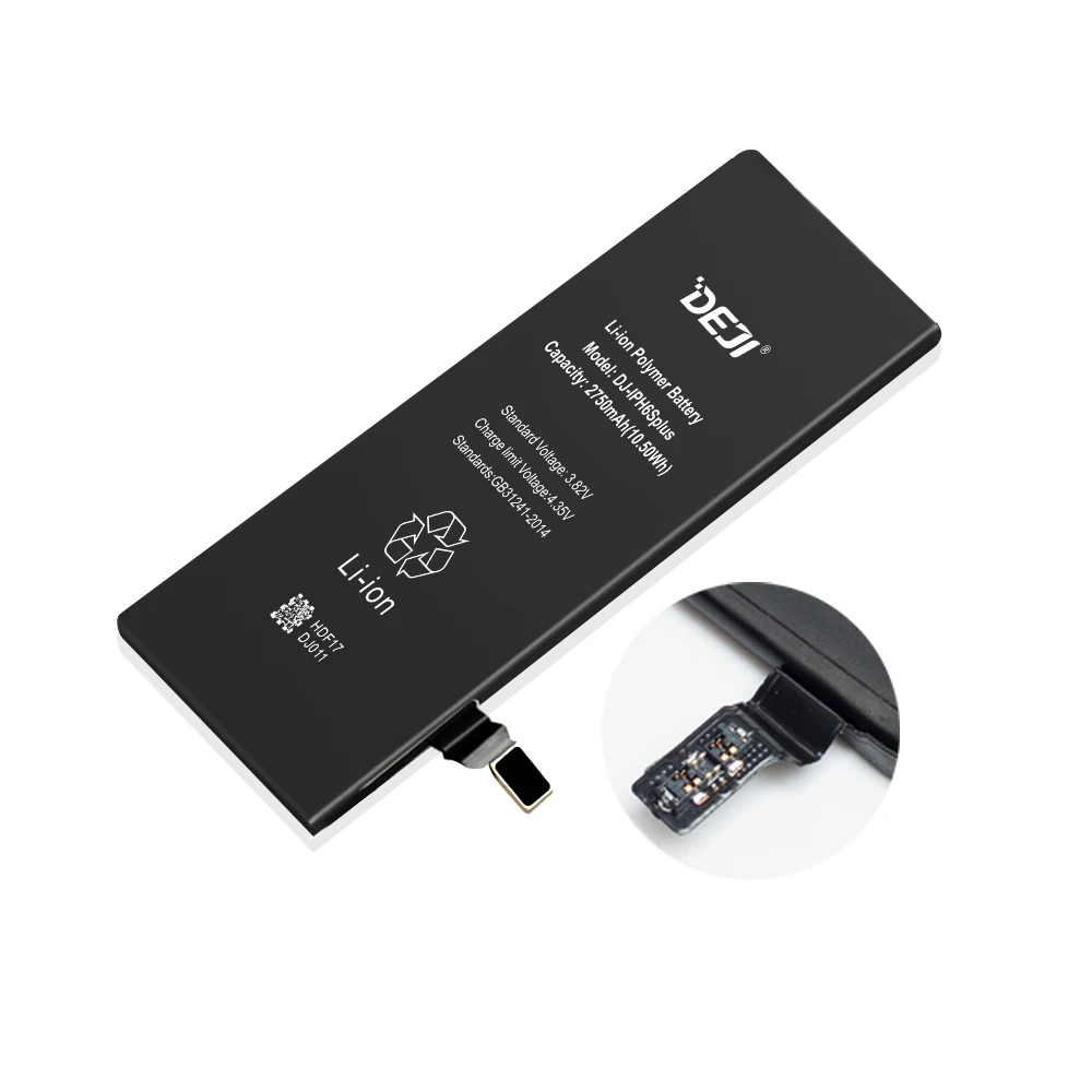 DEJI Original Li-ion Battery For iPhone 6SP High Quality Real Capacity 2750mAh Phone Batteries Replacement 6S Plus Repair
DEJI Original Li-ion Battery For iPhone 6SP High Quality Real Capacity 2750mAh Phone Batteries Replacement 6S Plus Repair