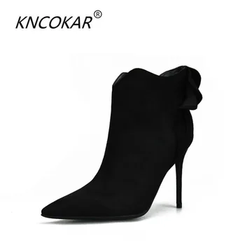 KNCOKAR Women suede leather short ankle boots fur winter natrual leather black grey boots women shoes 2017 Women Ankle Boots
KNCOKAR Women suede leather short ankle boots fur winter natrual leather black grey boots women shoes 2017 Women Ankle Boots