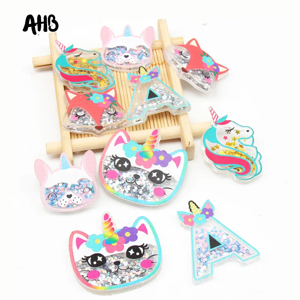 AHB 2pcs Gold Unicorn Liquid Quicksand Cover Back To School Decor Sequin Acrylic Accessories For Phone DIY Hair Bow Patch Cases 
AHB 2pcs Gold Unicorn Liquid Quicksand Cover Back To School Decor Sequin Acrylic Accessories For Phone DIY Hair Bow Patch Cases