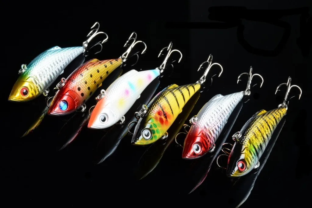 6Pcs/Lot Sinking Slow Crankbait VIB Lures Hard Baits 8cm/11.8g Treble Hooks Sinking Wobblers Boat Sea Fishing Lure Tackle
6Pcs/Lot Sinking Slow Crankbait VIB Lures Hard Baits 8cm/11.8g Treble Hooks Sinking Wobblers Boat Sea Fishing Lure Tackle