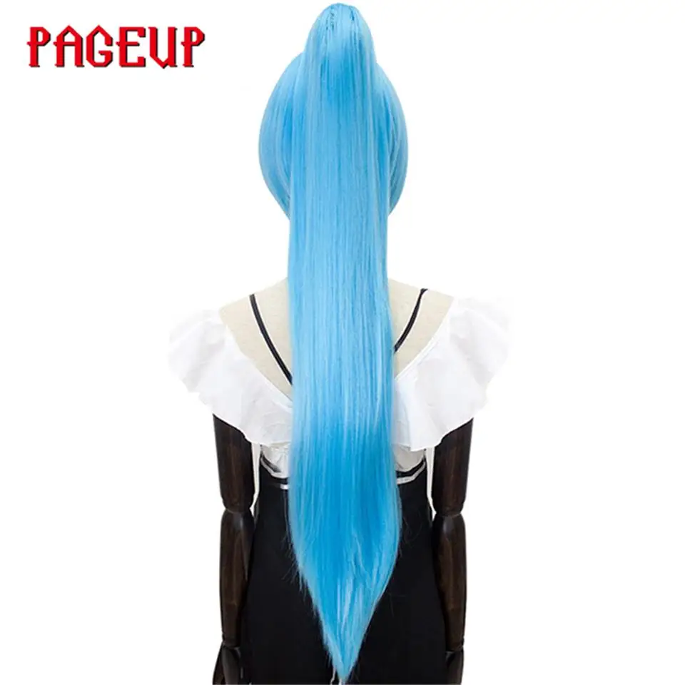 Pageup 32Inches Long Staight Ponytail Wigs Clip In Hair Extensions High Temperature Fiber Synthetic Wig Anime Party Cosplay Wigs
Pageup 32Inches Long Staight Ponytail Wigs Clip In Hair Extensions High Temperature Fiber Synthetic Wig Anime Party Cosplay Wigs