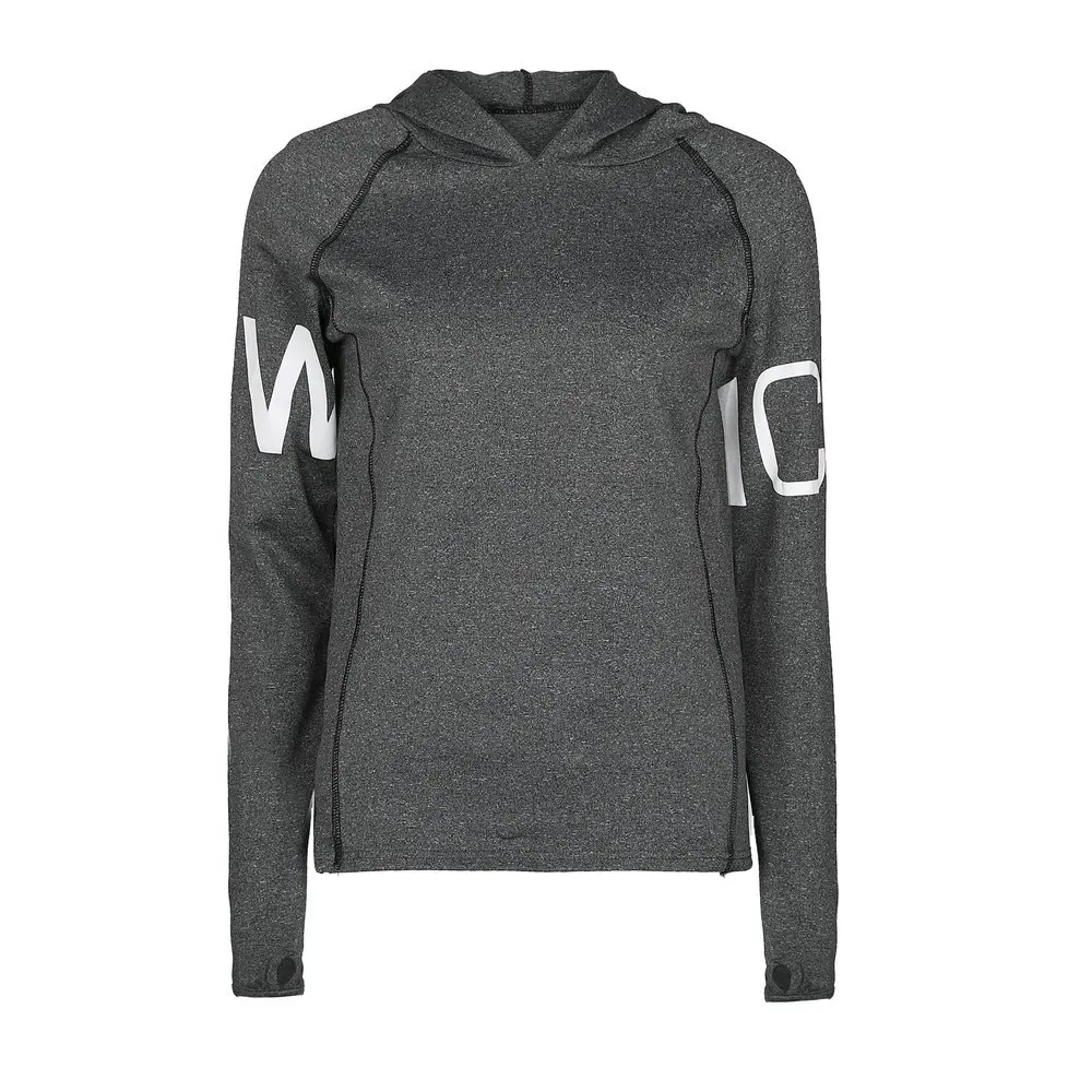 2019 Spring Letter Hooded Women Running T Shirts Gym Fitness Long Sleeves Sweatshirts Quick Dry Training Hood Sports Yoga Shirts
2019 Spring Letter Hooded Women Running T Shirts Gym Fitness Long Sleeves Sweatshirts Quick Dry Training Hood Sports Yoga Shirts
