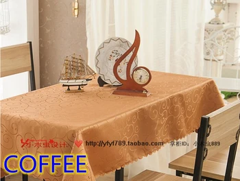 Coffee colour jacquard Rectangle square wedding table linens,damask table cover for wedding,hotel tables decoration wholesale
Coffee colour jacquard Rectangle square wedding table linens,damask table cover for wedding,hotel tables decoration wholesale