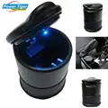 1Pc Car Ashtray Cigarette Smoke Holder Portable Storage Black Trash Bin Dust Garbage For Car Interior Accessories Auto Ashtray