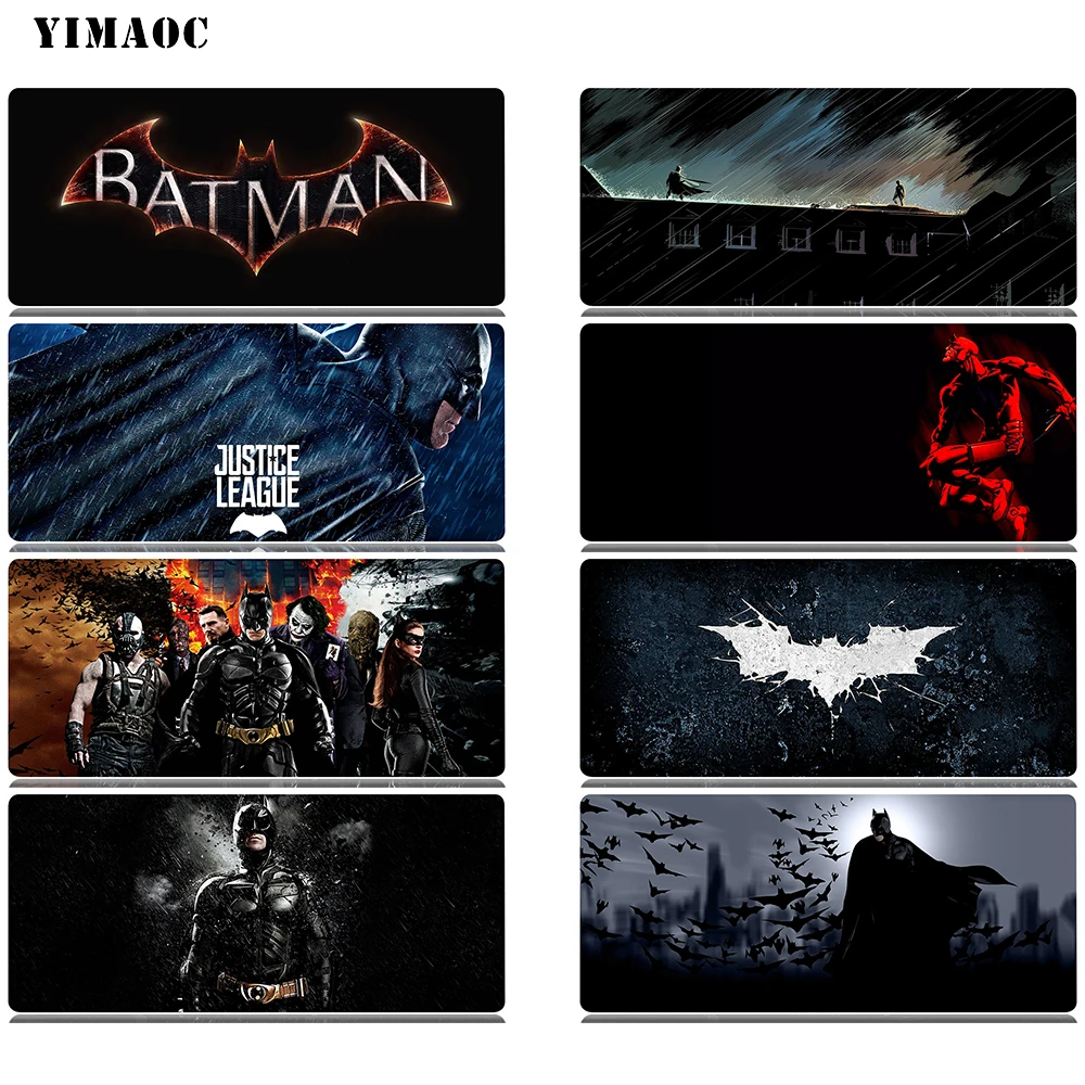 YIMAOC Justice League Batman Mouse Pad 30x80 cm Computer Mousepad Anti-slip Natural Rubber Gaming Mouse Mat
YIMAOC Justice League Batman Mouse Pad 30x80 cm Computer Mousepad Anti-slip Natural Rubber Gaming Mouse Mat
