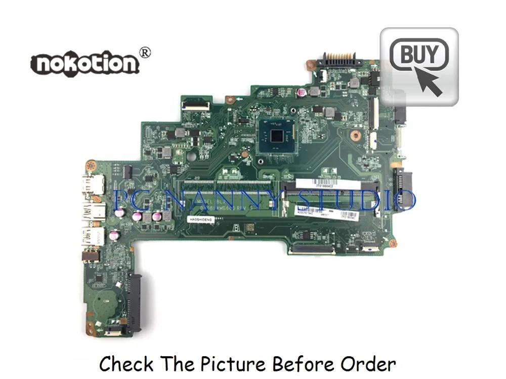 PCNANNY A000391540 DA0BLXMB6G0 FOR Toshiba L50 L50-C C55-C C55 Laptop motherboard N3700 PC Notebook Mainboard tested
PCNANNY A000391540 DA0BLXMB6G0 FOR Toshiba L50 L50-C C55-C C55 Laptop motherboard N3700 PC Notebook Mainboard tested