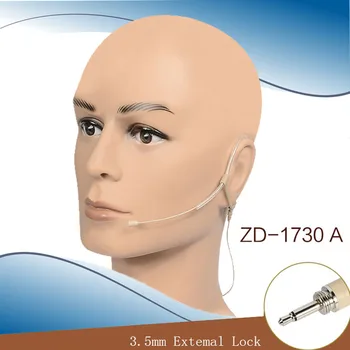 Free Shipping Quality Male Screw Thread Lock 3.5 mm Jack Plug Invisible Flesh Color Microphone For Wireless Microphone Body-Pack
Free Shipping Quality Male Screw Thread Lock 3.5 mm Jack Plug Invisible Flesh Color Microphone For Wireless Microphone Body-Pack