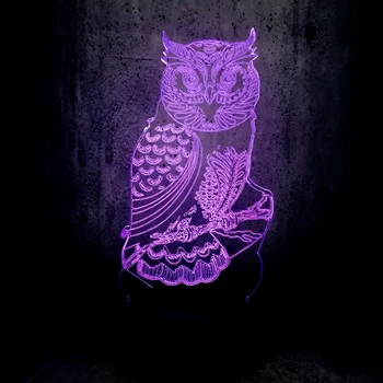 3D LAMP Animal OWL DECOR Creative Night Light LED Colorful Gradient Atmosphere Birthday New Year Gift cool owl lamps night lava
3D LAMP Animal OWL DECOR Creative Night Light LED Colorful Gradient Atmosphere Birthday New Year Gift cool owl lamps night lava