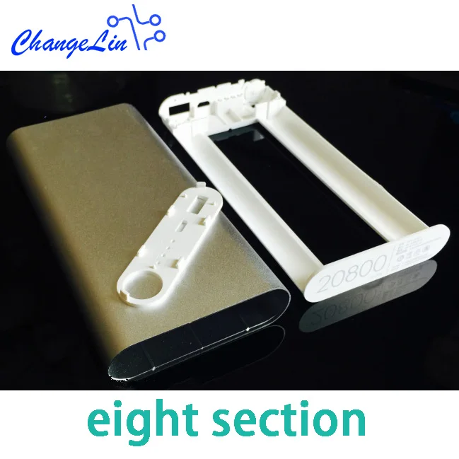 DIY Kits 5V 1A 2A 20800 Mobile Power Bank Box Shell 8 Section Lithium Battery Charging Circuit Board for Xiaomi Mental Cover
DIY Kits 5V 1A 2A 20800 Mobile Power Bank Box Shell 8 Section Lithium Battery Charging Circuit Board for Xiaomi Mental Cover