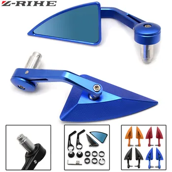 ZRIHE 1 Set Motorcycle Aluminum 7/8" 22mm Bar End Side Rearview Mirror Universal Motorbike Bike Handlebar Rear View Mirrors
ZRIHE 1 Set Motorcycle Aluminum 7/8" 22mm Bar End Side Rearview Mirror Universal Motorbike Bike Handlebar Rear View Mirrors