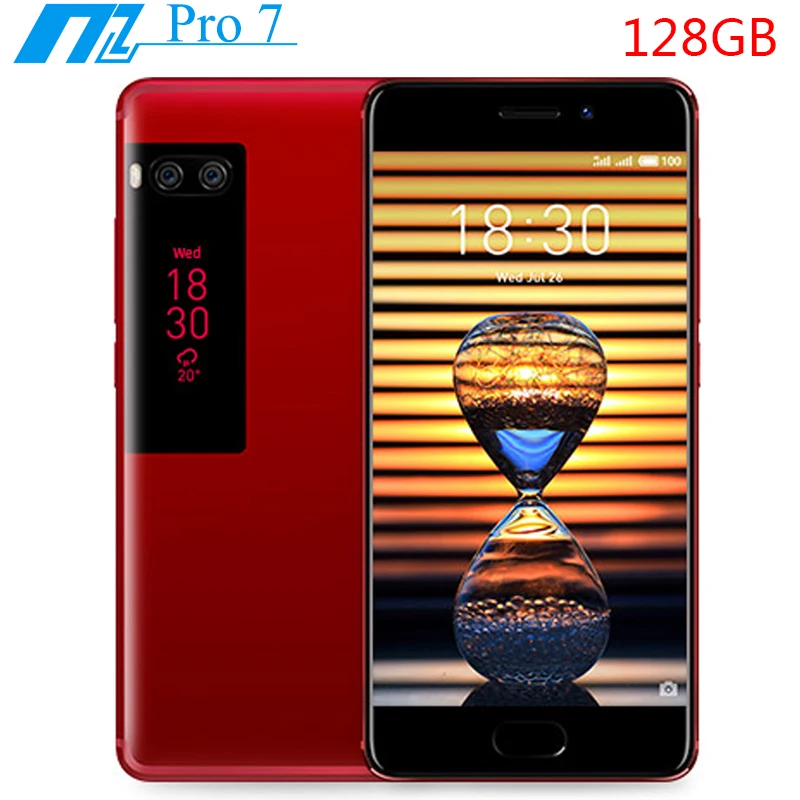 

Original Meizu Pro 7 Plus 6GB RAM 128GB ROM Helio X30 Deca Core 4G LTE 5.7" 1440P Screen Dual Rear 12.0MP Cell Phone