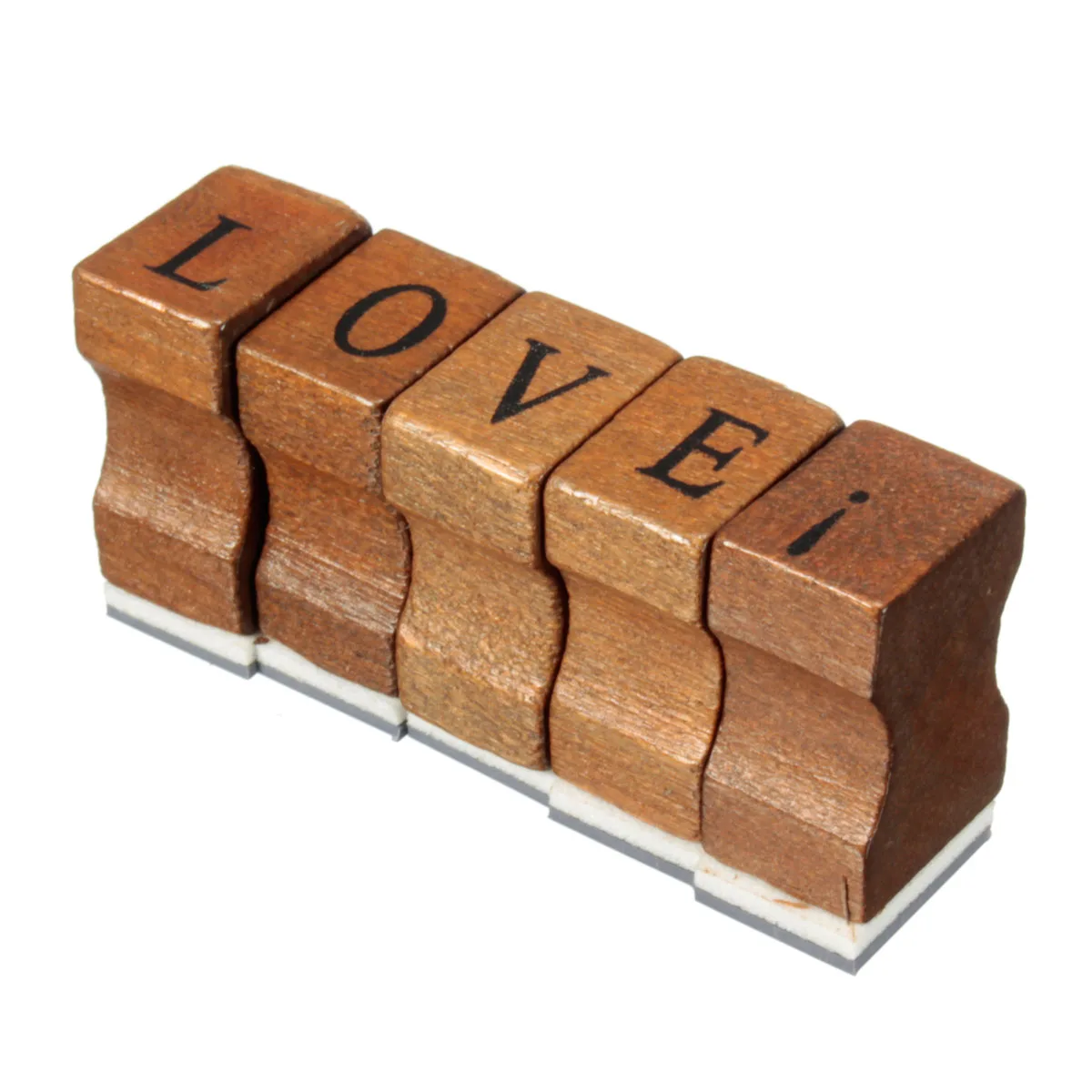 30 шт./упак. романтичный дизайн Ретро винтажный деревянный ящик с буквами алфавита