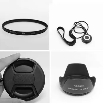58MM UV Filter + Lens Hood +Cap+lens cap rope for Canon EOS 400D 550D 500D 600D 1100D Nikon D80 D50 D7000 D3100 DS DSLR
58MM UV Filter + Lens Hood +Cap+lens cap rope for Canon EOS 400D 550D 500D 600D 1100D Nikon D80 D50 D7000 D3100 DS DSLR