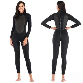 C361 New Professional Adult Woman Thicken 3mm Diving Suit Snorkeling Suit Jellyfish Warmer Winter Swimming Surfing Suit
C361 New Professional Adult Woman Thicken 3mm Diving Suit Snorkeling Suit Jellyfish Warmer Winter Swimming Surfing Suit
