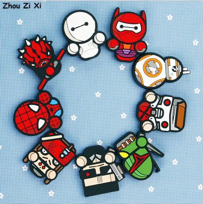 Cute cartoon creation Marvel Heroes refrigerator magnet stickers toys
Cute cartoon creation Marvel Heroes refrigerator magnet stickers toys