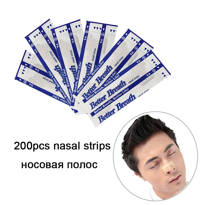 200 pcs Nasal Strips Anti Snoring Strips Sleep Better breath Breathe Right Snoring Nasal Strips Easier Sleep Better Health Care
200 pcs Nasal Strips Anti Snoring Strips Sleep Better breath Breathe Right Snoring Nasal Strips Easier Sleep Better Health Care