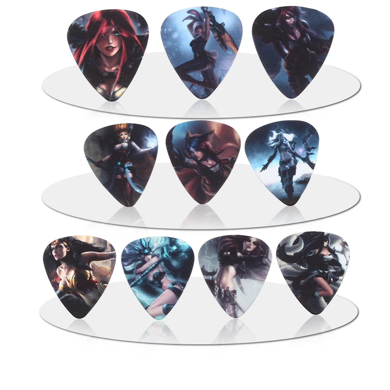 SOACH 50PCS 0.46mm hot guitar picks two side picks exquisite design mix earrings pick DIY picks guitar Accessories ukulele bass
SOACH 50PCS 0.46mm hot guitar picks two side picks exquisite design mix earrings pick DIY picks guitar Accessories ukulele bass