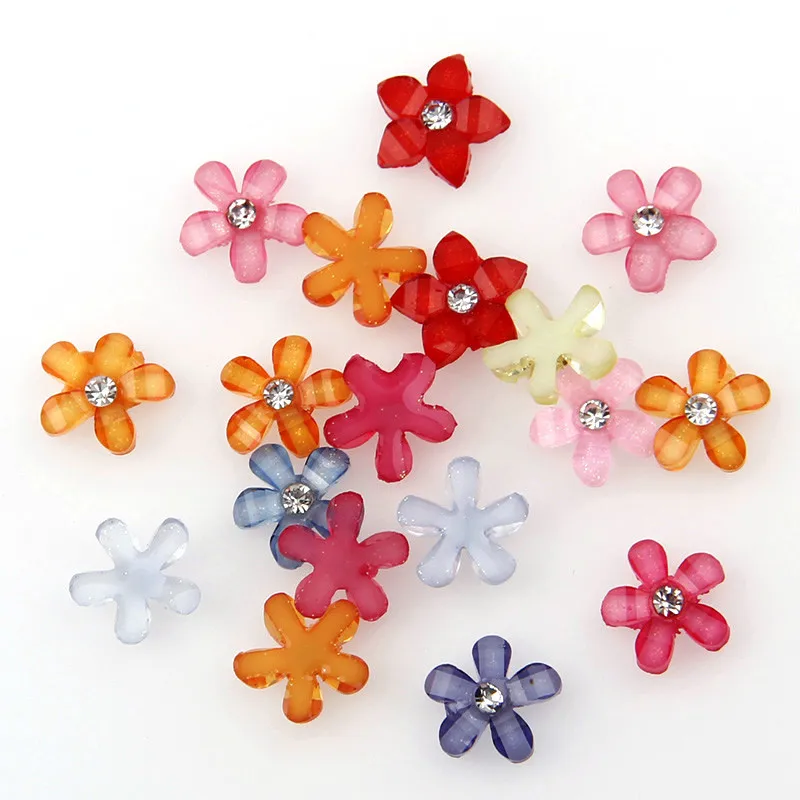 About 20 Pcs 9.5mm Mix Five Flowers With Rhinestone Resin Flatback Rhinestone DIY Nail Art/Phone Decoration DIY Accessories
About 20 Pcs 9.5mm Mix Five Flowers With Rhinestone Resin Flatback Rhinestone DIY Nail Art/Phone Decoration DIY Accessories