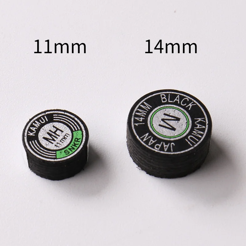 KAMUI cue tip 11mm Pool Cue Tip 14mm cue tips Snooker Billiard Cue TIP Billiard Accessories
KAMUI cue tip 11mm Pool Cue Tip 14mm cue tips Snooker Billiard Cue TIP Billiard Accessories