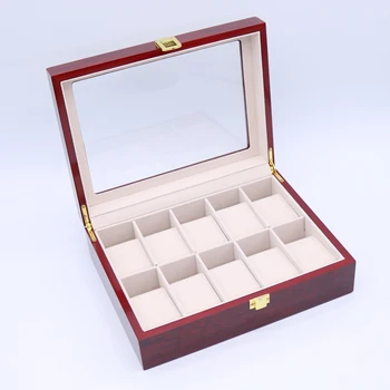 2018 New Fashion 10 Grid Wooden Watch Display Slot Case Box Jewelry Storage Organizer Windowed Case Watch Storage Box
2018 New Fashion 10 Grid Wooden Watch Display Slot Case Box Jewelry Storage Organizer Windowed Case Watch Storage Box
