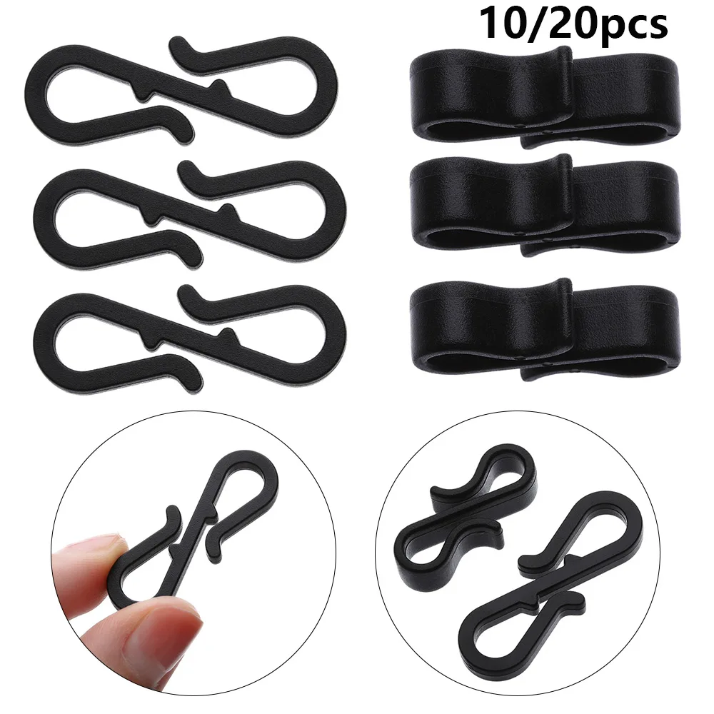 10 PCs Plastic Hook Rope Buckle Elastic Rope Cord Bungee Ties with Hook Camping Backpack Bag Parts Outdoor External Strapping
10 PCs Plastic Hook Rope Buckle Elastic Rope Cord Bungee Ties with Hook Camping Backpack Bag Parts Outdoor External Strapping