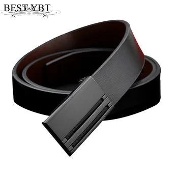 Best YBT Men's leather Belt men business formal casual metal smooth buckle belts gift for Men birthday gift casual trend belt
Best YBT Men's leather Belt men business formal casual metal smooth buckle belts gift for Men birthday gift casual trend belt
