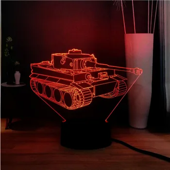 New 3D Traffic Series Creative 7 Color Change Car Tank Children Birthday Party Atmosphere LED PCS Base Desk light Kids Gift Toy
New 3D Traffic Series Creative 7 Color Change Car Tank Children Birthday Party Atmosphere LED PCS Base Desk light Kids Gift Toy