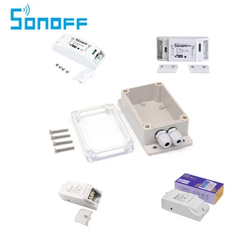 SONOFF Basic RF TH16 TH10 POW Dual WiFi Switch Ip66 Waterproof Cover Case Junction Box Water Resistant for Smart Home Automation
SONOFF Basic RF TH16 TH10 POW Dual WiFi Switch Ip66 Waterproof Cover Case Junction Box Water Resistant for Smart Home Automation