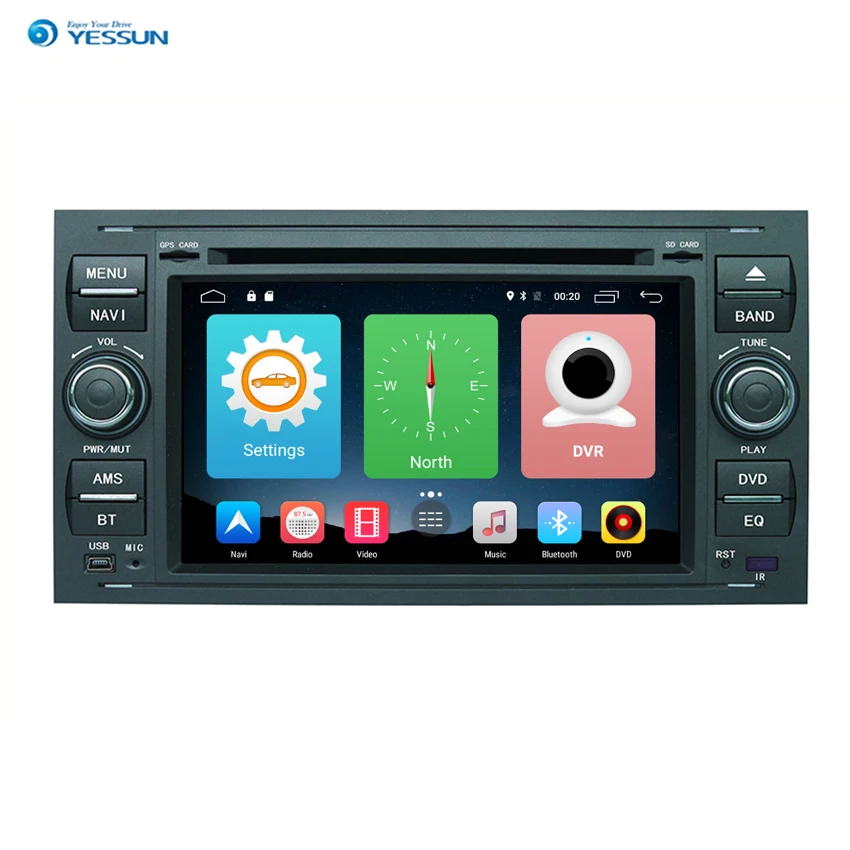Yessun For Ford For Focus 2005~2007 Android Car Navigation GPS HD Touch Screen Multimedia Stereo Player Audio Video Radio.
Yessun For Ford For Focus 2005~2007 Android Car Navigation GPS HD Touch Screen Multimedia Stereo Player Audio Video Radio.