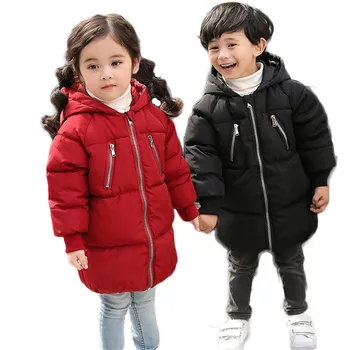 Autumn Winter Boys Girls Warm Down Cotton Jacket Kids Thick Outerwears Newborn Baby Hooded Coats Costumes Children Clothing G145
Autumn Winter Boys Girls Warm Down Cotton Jacket Kids Thick Outerwears Newborn Baby Hooded Coats Costumes Children Clothing G145