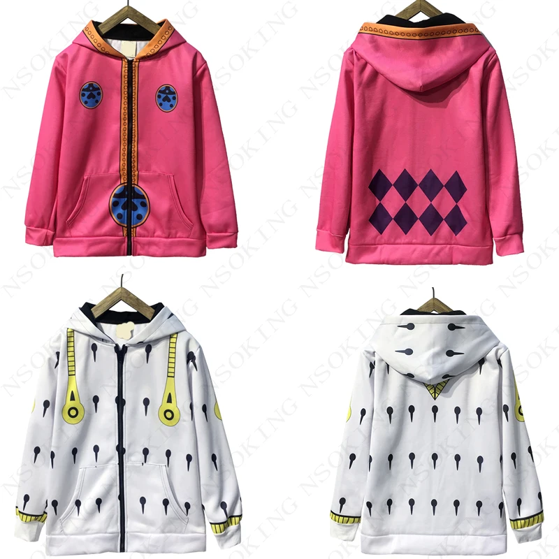 Anime JOJO's Bizarre Adventure Golden Wind hoodie cosplay Giorno Giovanna Bruno Bucciarati winter hooded zipper wool men coat
Anime JOJO's Bizarre Adventure Golden Wind hoodie cosplay Giorno Giovanna Bruno Bucciarati winter hooded zipper wool men coat