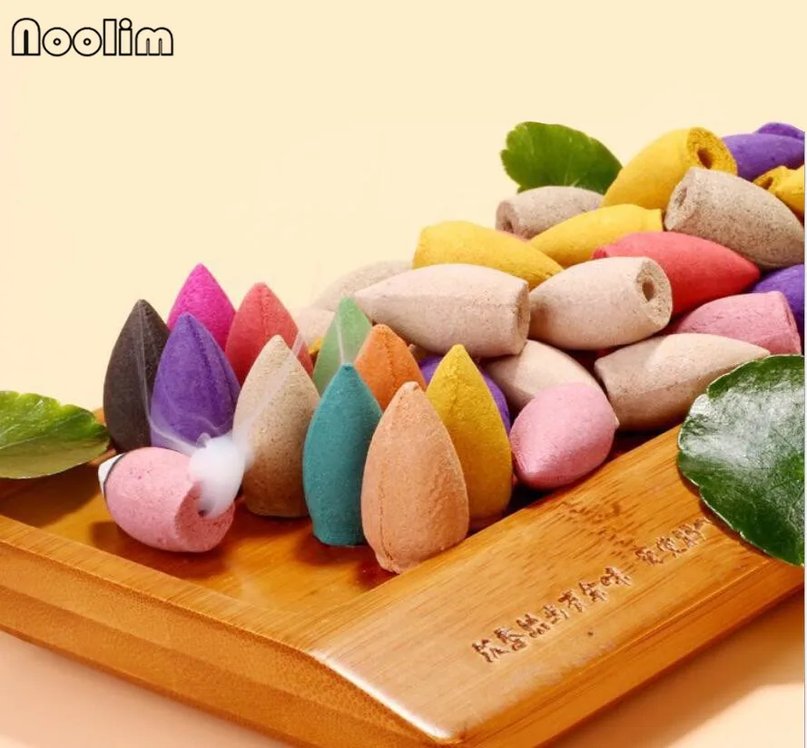 NOOLIM Mixed 200pcs Natural Reflux Tower Incense Rose Jasmine Lavender Sakura Smoke Cones Reflux Tower Backflow Incense Bullet
NOOLIM Mixed 200pcs Natural Reflux Tower Incense Rose Jasmine Lavender Sakura Smoke Cones Reflux Tower Backflow Incense Bullet