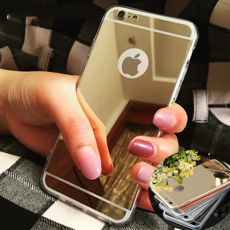 Luxury Clear Mirror Case for iPhone 6 6S 7 8 Plus Ultra Thin Soft Silicone TPU Plating Phone Case for Apple iphone X 8Plus Cover
Luxury Clear Mirror Case for iPhone 6 6S 7 8 Plus Ultra Thin Soft Silicone TPU Plating Phone Case for Apple iphone X 8Plus Cover