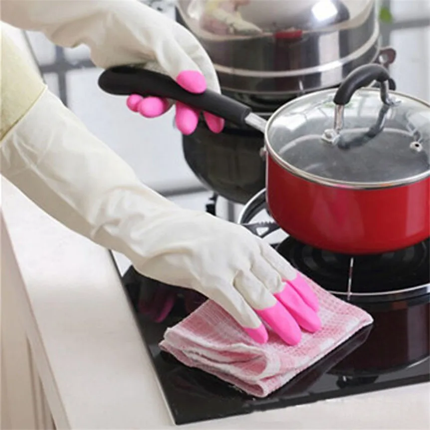 Long Sleeve latex Kitchen Wash Dishes Dishwashing Gloves House Cleaning oct103 Extraordinary
Long Sleeve latex Kitchen Wash Dishes Dishwashing Gloves House Cleaning oct103 Extraordinary