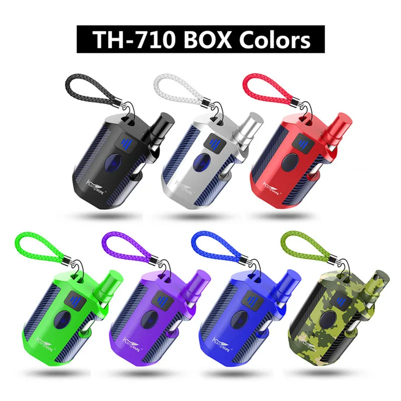 Original Kangvape TH-710 Box Mod Kit 12mm 0.5ml Atomizer CBD Oil Starter Kit 650mah Battery Electronic Cigarette Vape Vaporizer
Original Kangvape TH-710 Box Mod Kit 12mm 0.5ml Atomizer CBD Oil Starter Kit 650mah Battery Electronic Cigarette Vape Vaporizer