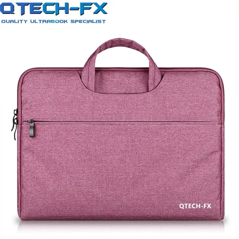 2019 Fashion Laptop Handbag 13.3/14/15/15.6inch Men and Women Sleeve bag for QTECH Lenovo HP Dell Notebook Computer Gift Pink | Компьютеры
