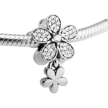 Acrylic Charms Dazzling Daisy White Enamel Pave CZ Fit Charm Bracelets 925 Sterling-Silver-Jewelry Flower Beads Jewelry DIY
Acrylic Charms Dazzling Daisy White Enamel Pave CZ Fit Charm Bracelets 925 Sterling-Silver-Jewelry Flower Beads Jewelry DIY