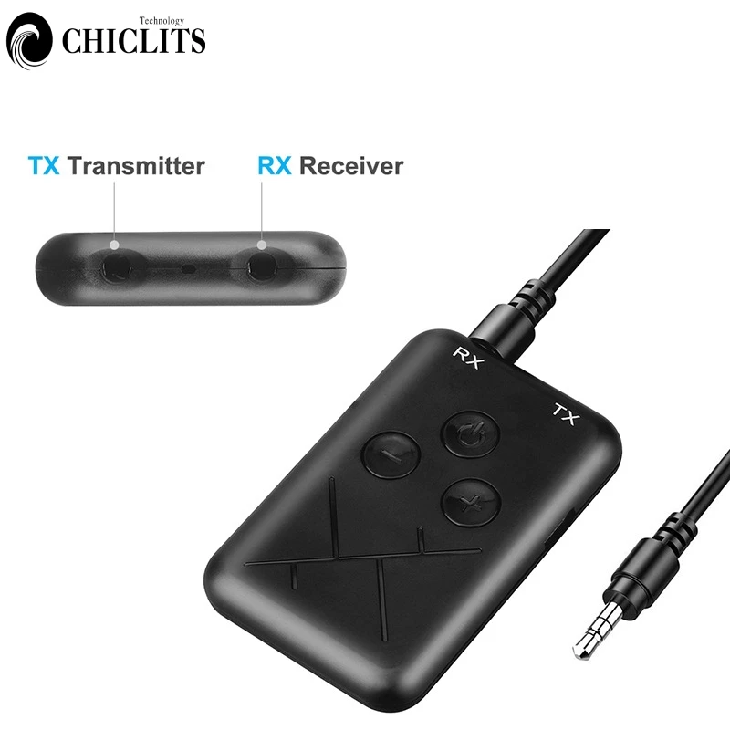 2 in1 Bluetooth Transmitter Receiver 3.5mm Stereo Wireless Music Audio Cable Dongle Bluetooth 4.2 Adapter for TV DVD Mp3 PC
2 in1 Bluetooth Transmitter Receiver 3.5mm Stereo Wireless Music Audio Cable Dongle Bluetooth 4.2 Adapter for TV DVD Mp3 PC
